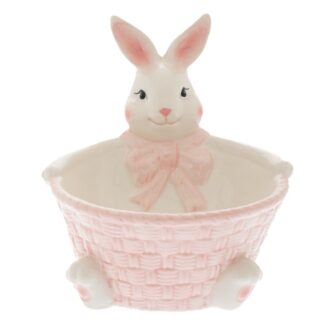 ΚΕΡΑΜΙΚΟ ΡΟΖ ΜΠΩΛ ΜΕ ΛΑΓΟ 16Χ17Χ16ΕΚ