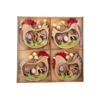 ΣΕΤ 12 ΞΥΛΙΝΕΣ ΚΟΤΕΣ 7,5ΕΚ